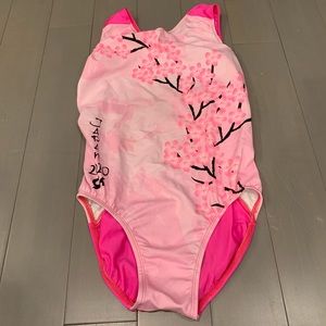 GK Elite Pink Tokyo Gymnastics Leotard Limited Edition AM